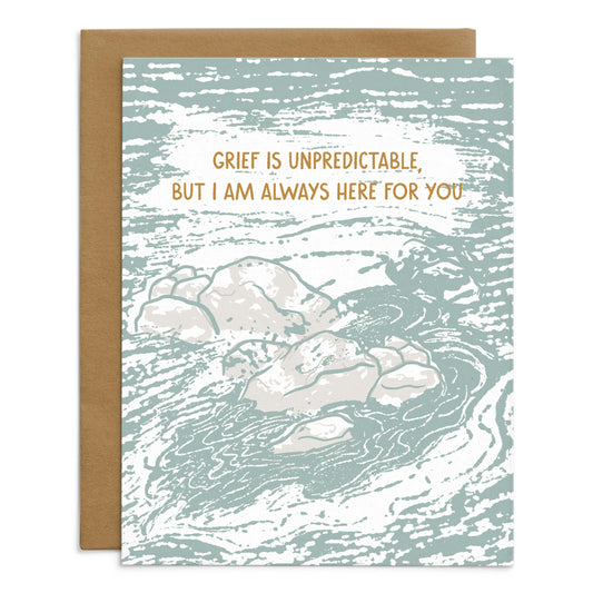 Grief Is Unpredictable Card
