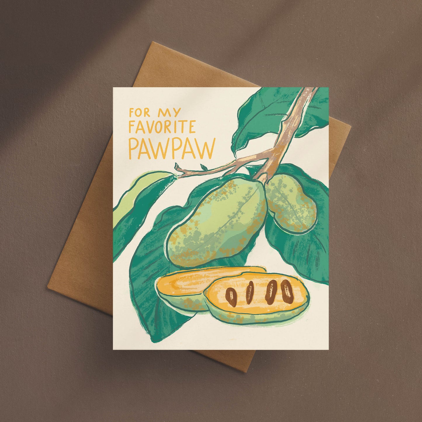 For My Favorite PawPaw Card