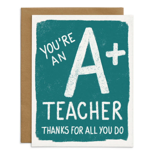 A+ Teacher Card