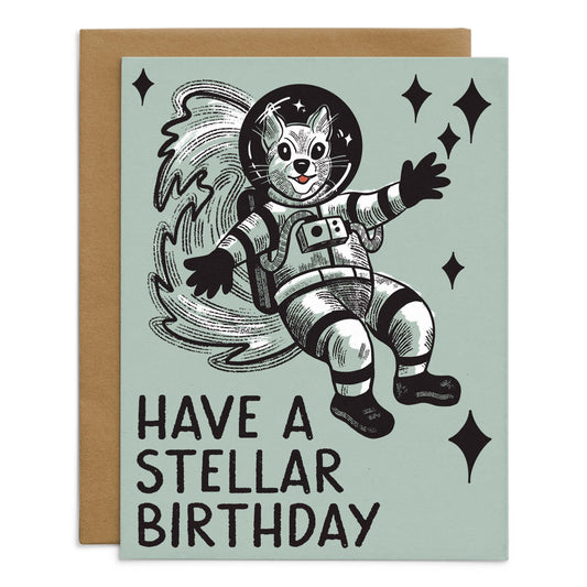 Stellar Birthday Card