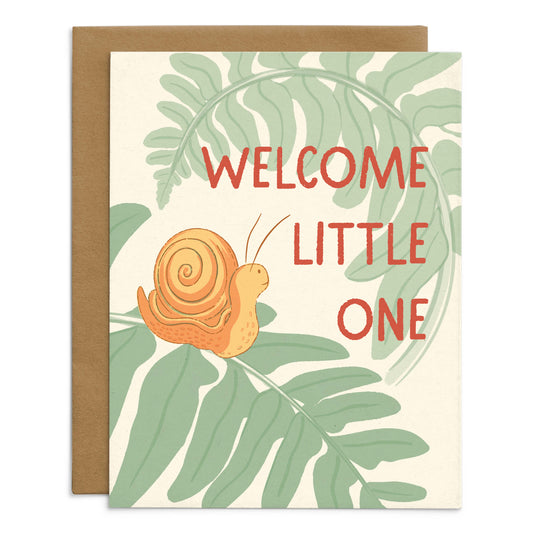 Welcome Little One Baby Card