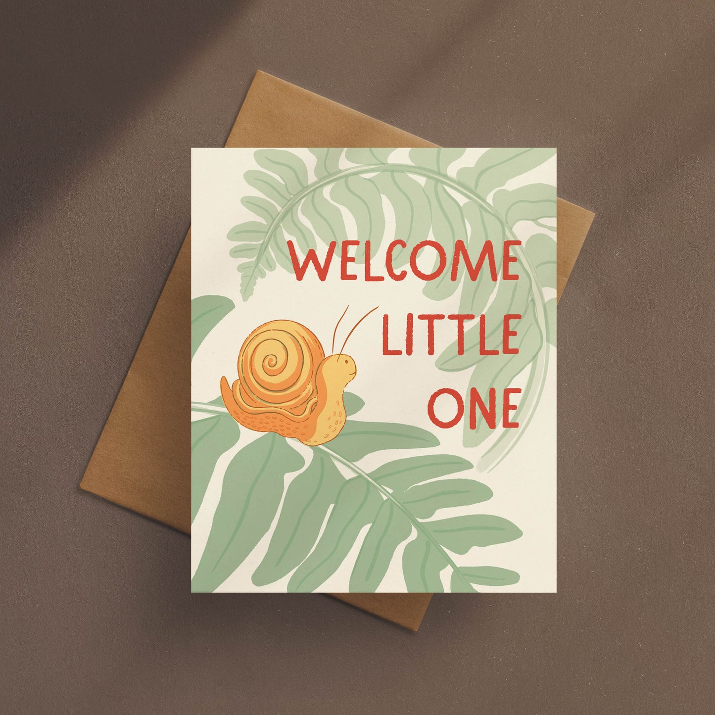 Welcome Little One Baby Card