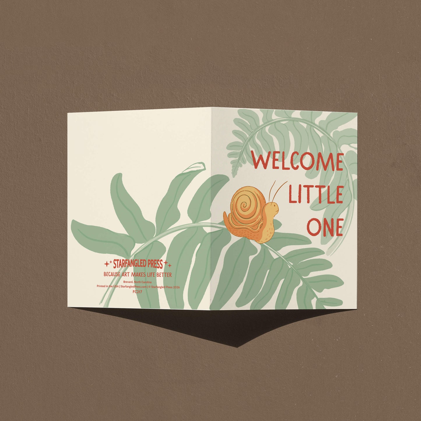 Welcome Little One Baby Card
