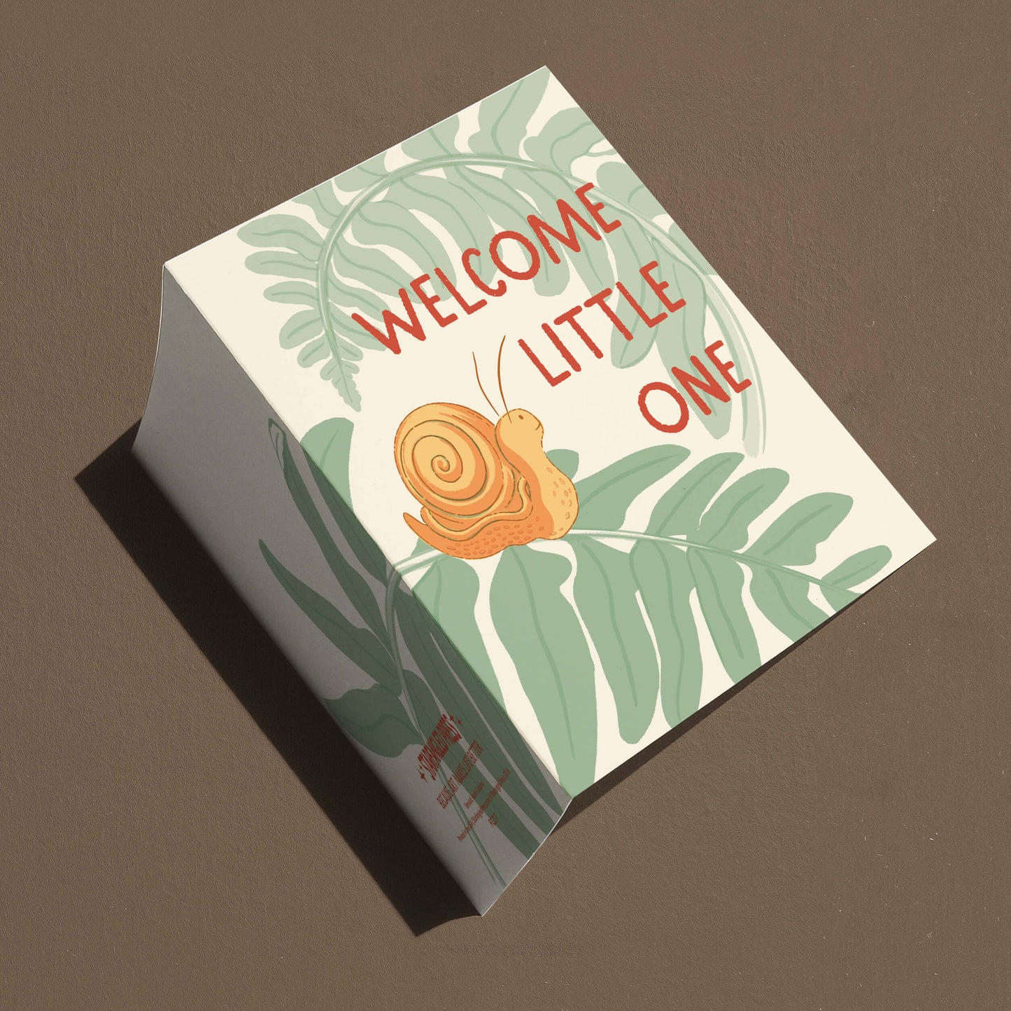 Welcome Little One Baby Card