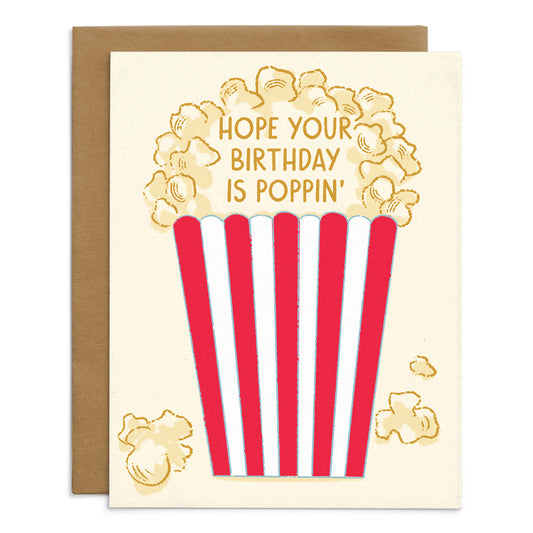 Hope Your Birthday Is Poppin' Card