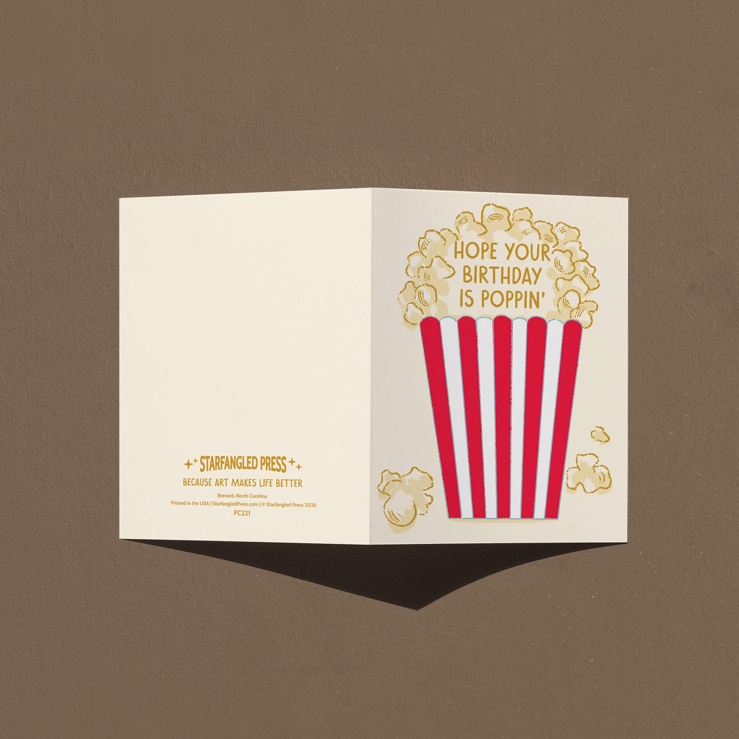 Hope Your Birthday Is Poppin' Card