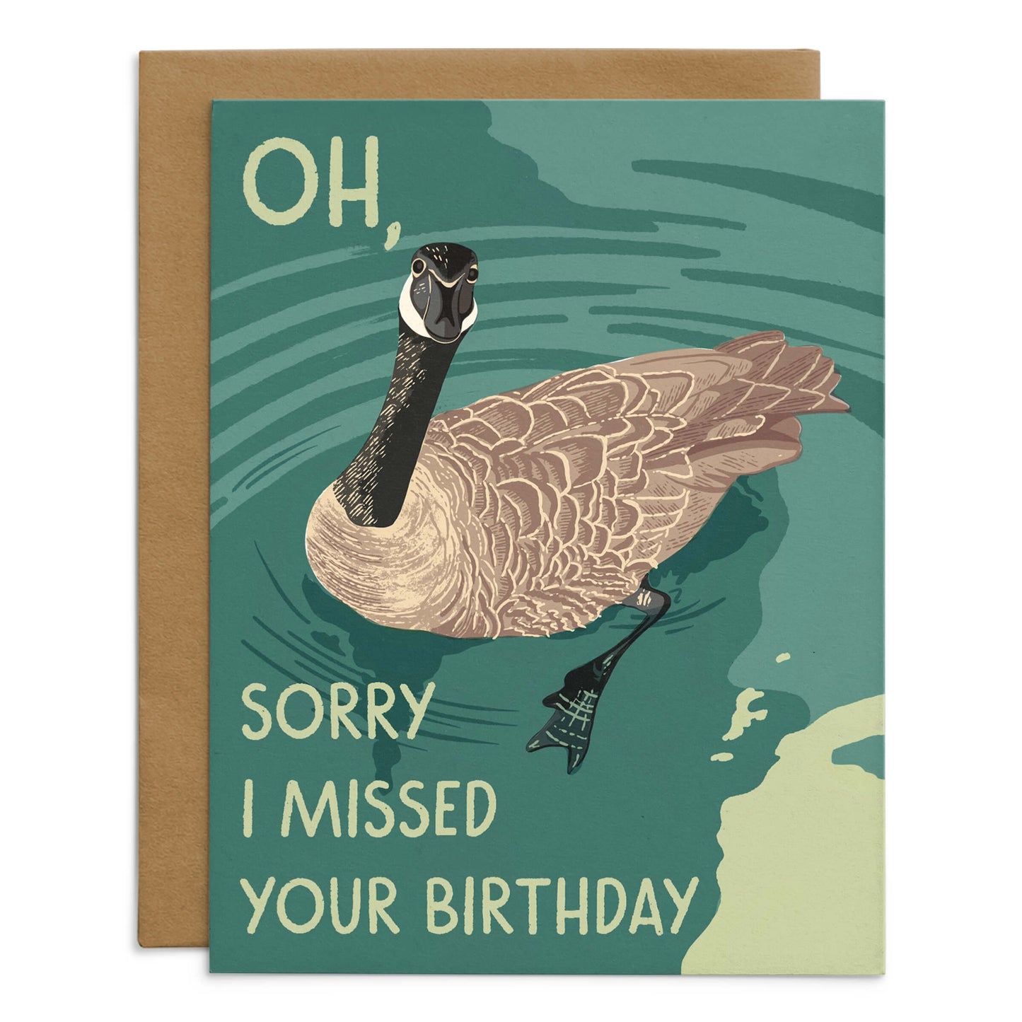 Oh, Duck Birthday Card