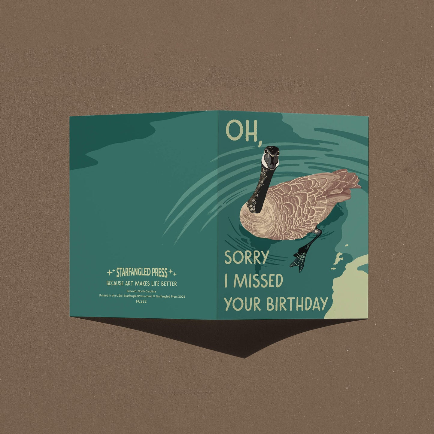 Oh, Duck Birthday Card