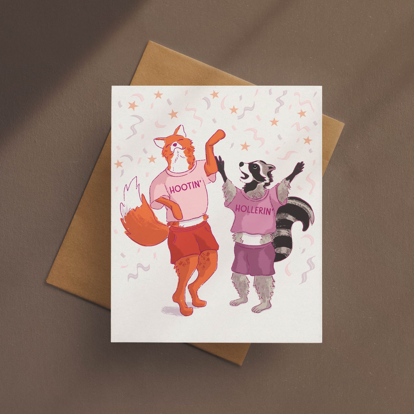 Hootin' And Hollerin' Congratulations Card