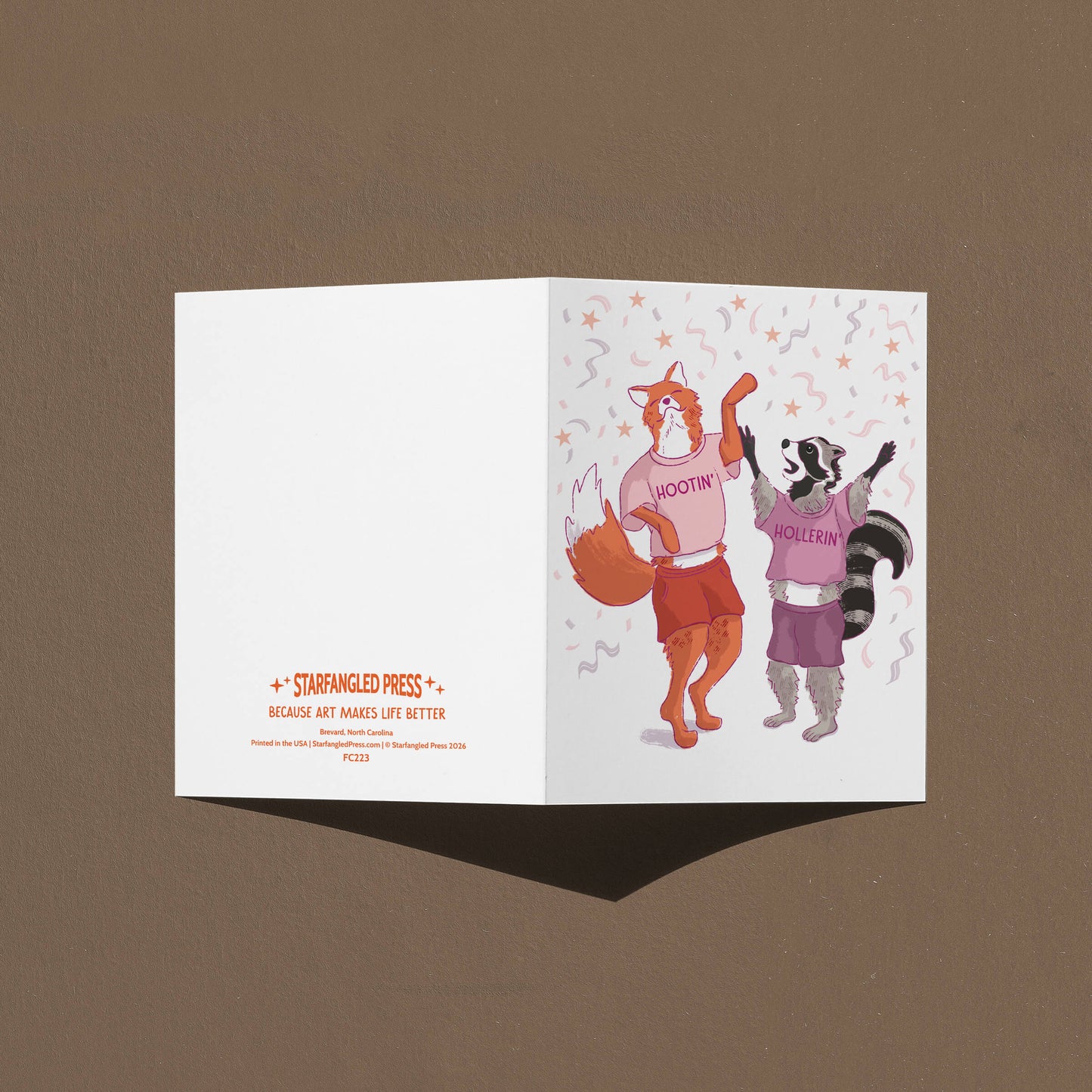 Hootin' And Hollerin' Congratulations Card