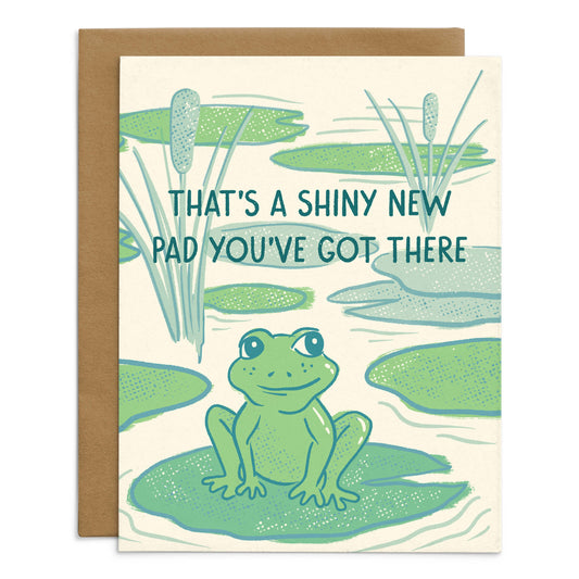 Shiny New Pad Card