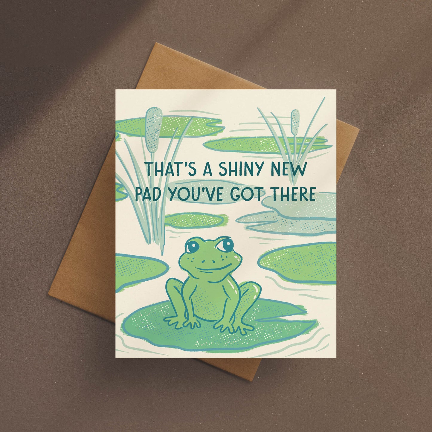 Shiny New Pad Card