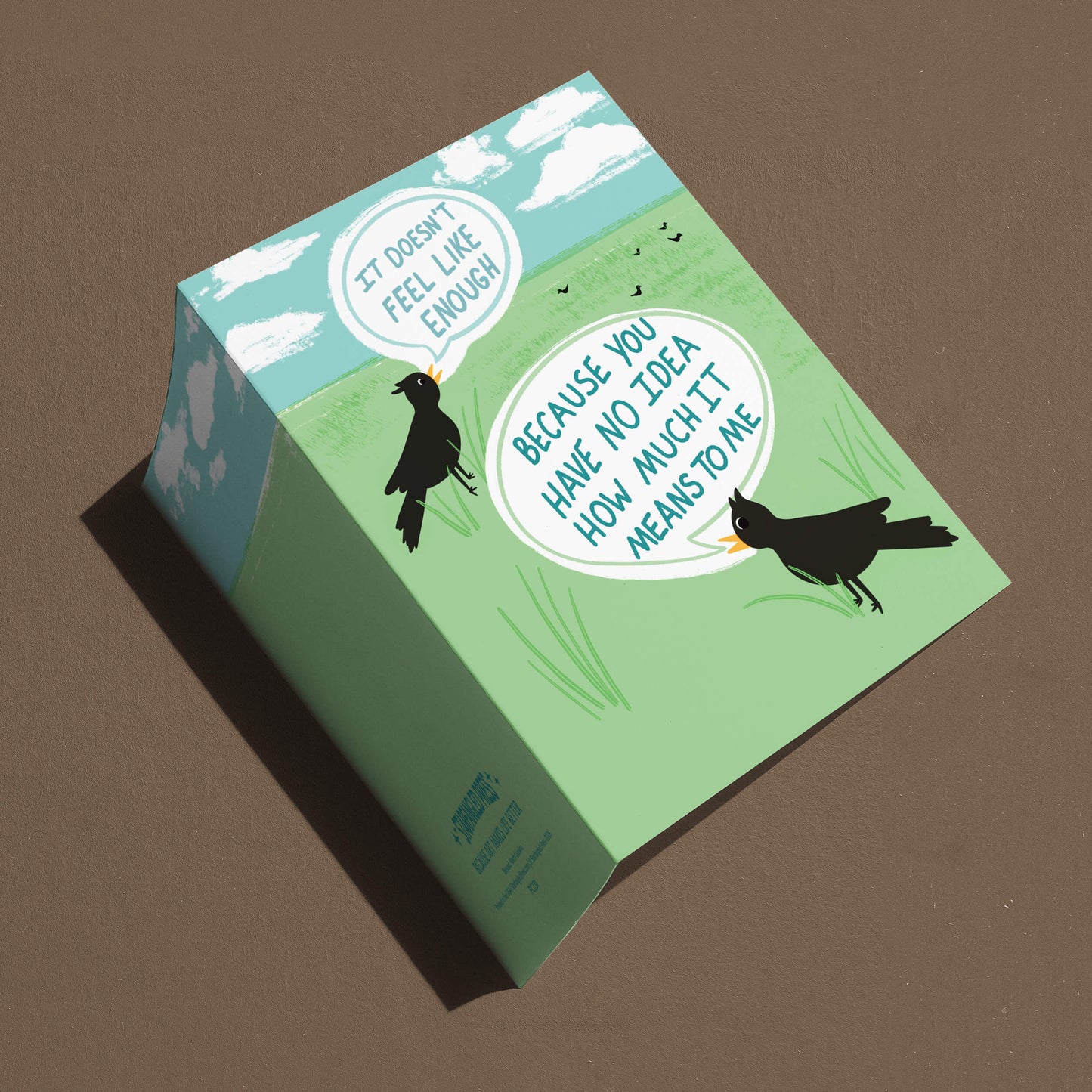 What It Means To Me Thank You Card