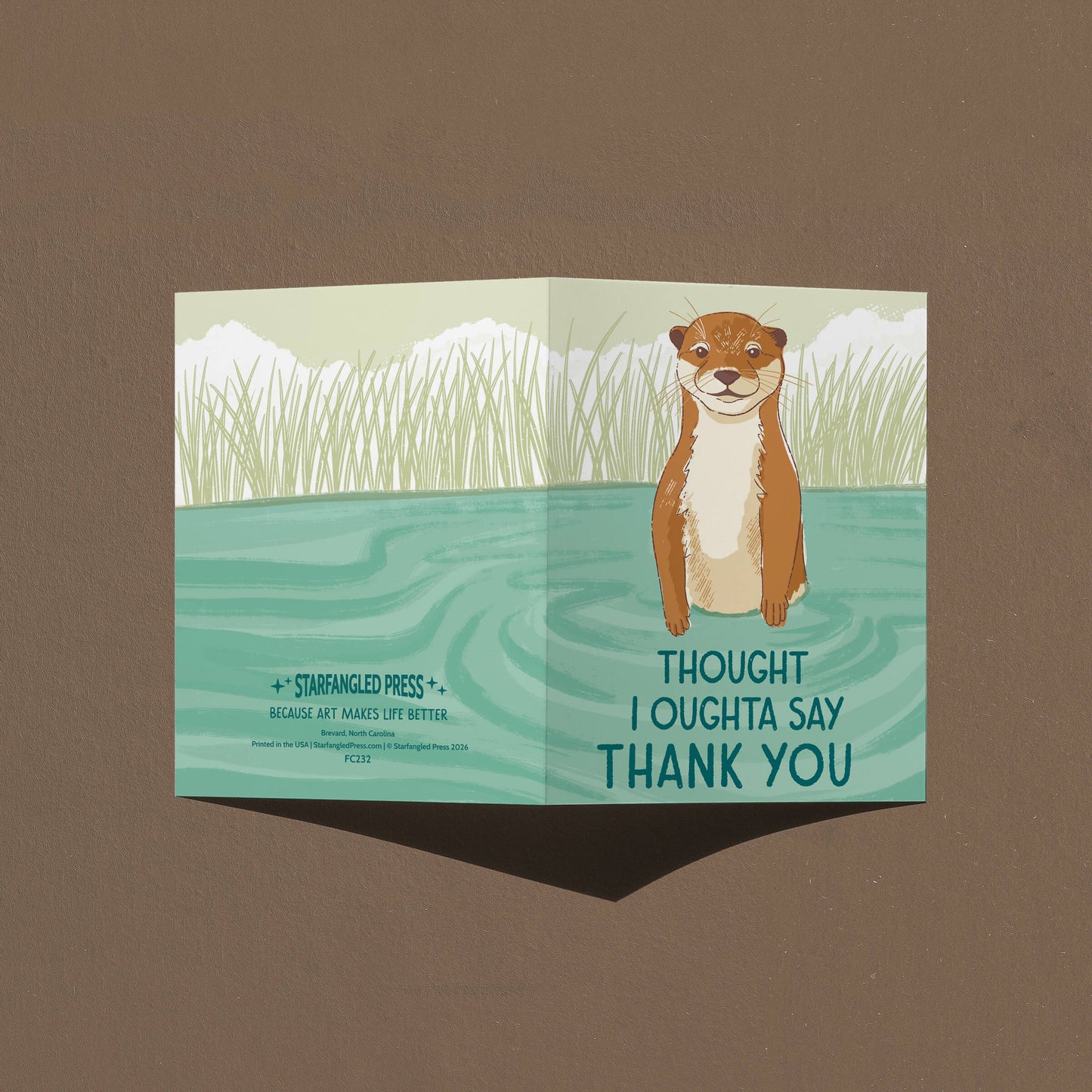 I Oughta Say Thanks Card