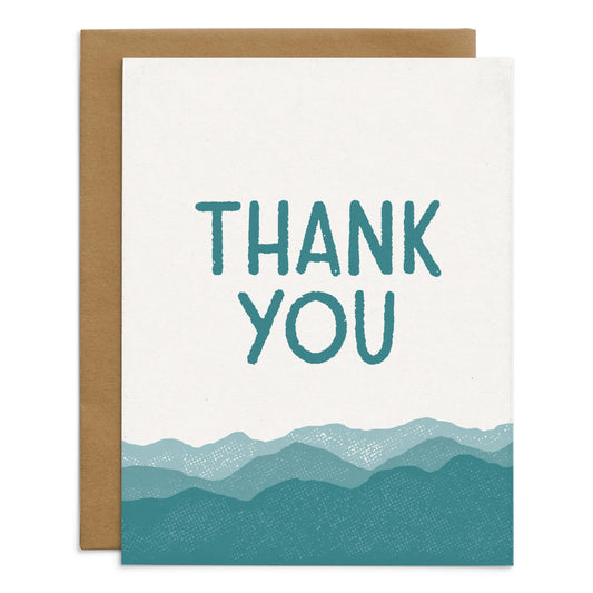 Blue Mountains Thank You Card