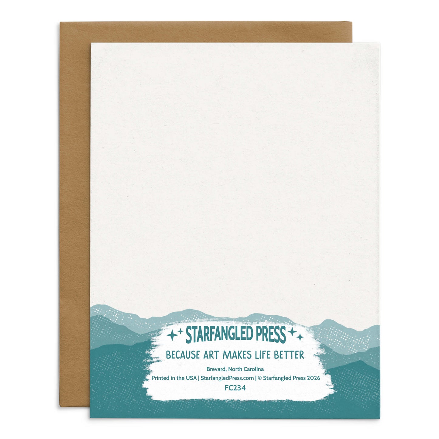 Blue Mountains Thank You Card