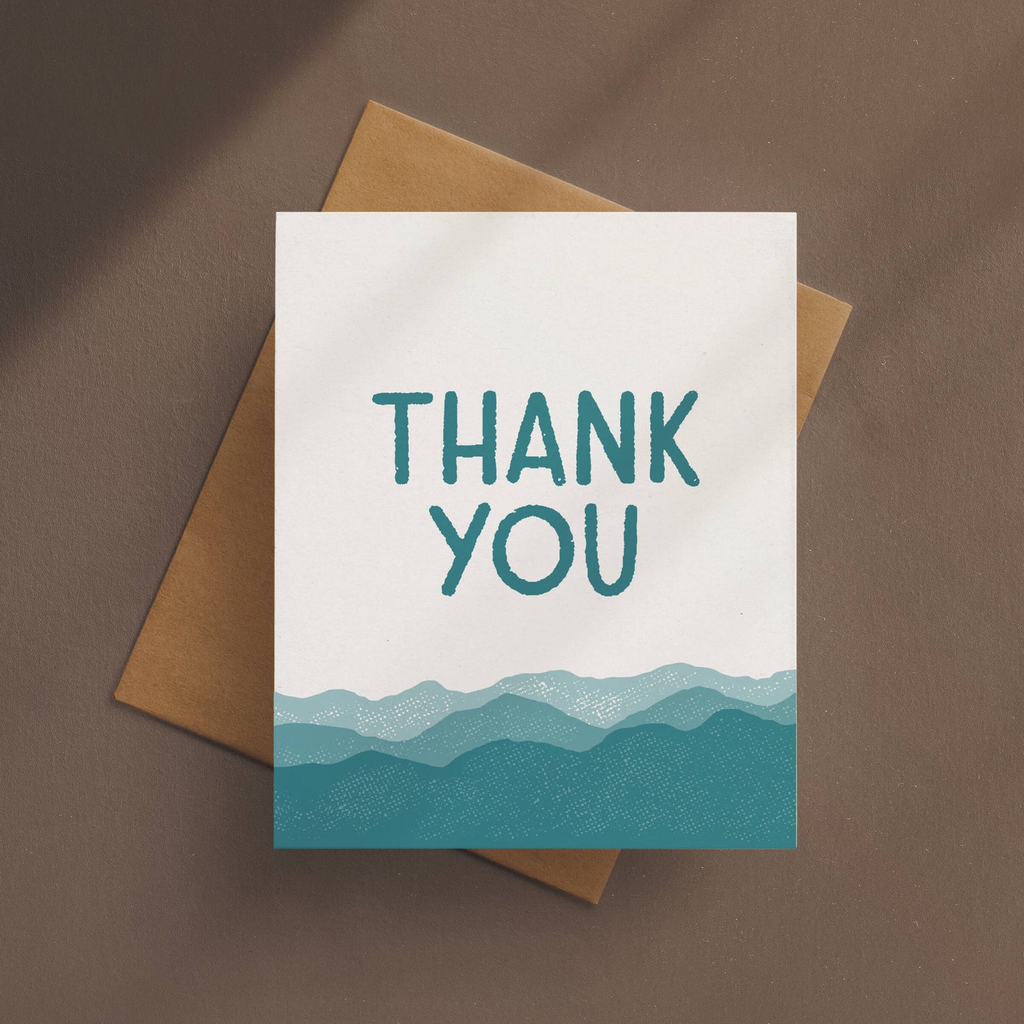 Blue Mountains Thank You Card