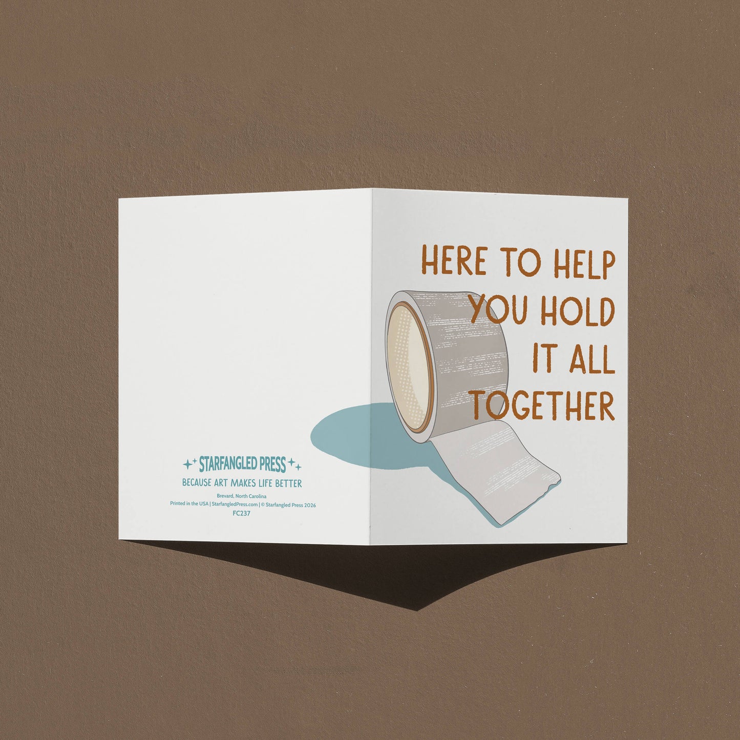 Hold It All Together Encouragement Card