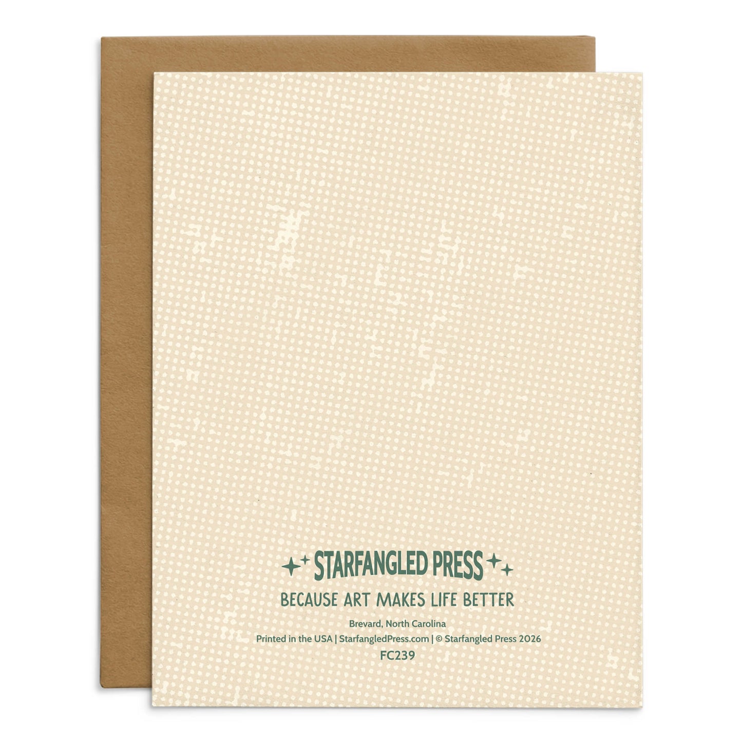 Peace Lily Sympathy Card