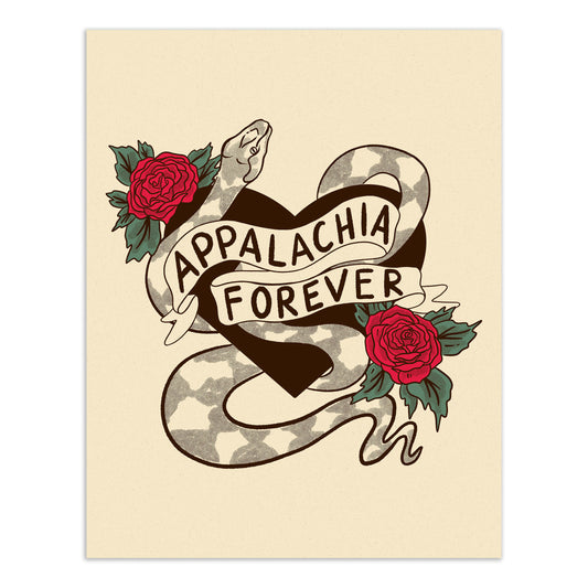 Appalachia Forever Screenprint