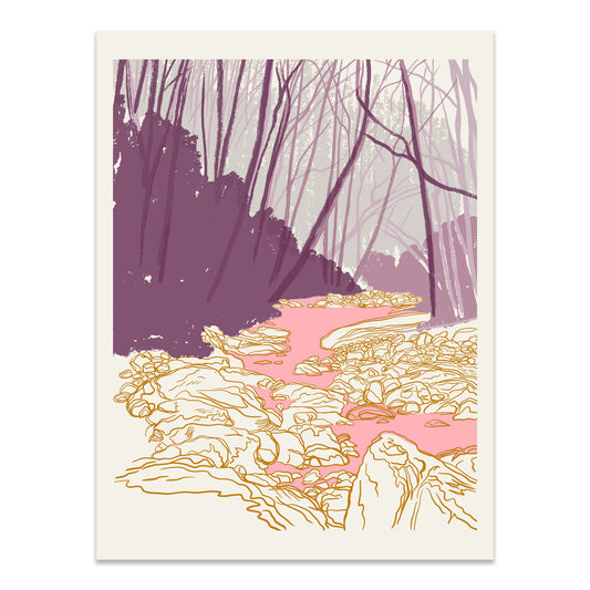 Scramble Screenprint