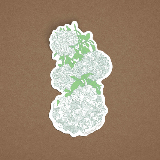 Snowball Bush Sticker