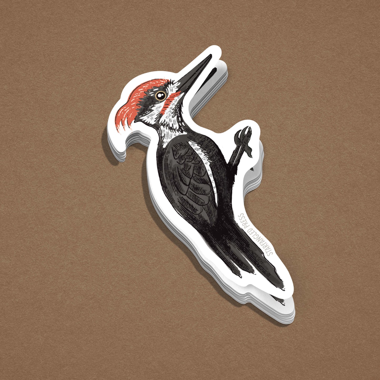 Woodpecker Sticker
