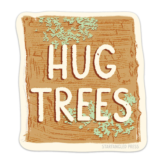 Hug Trees Sticker