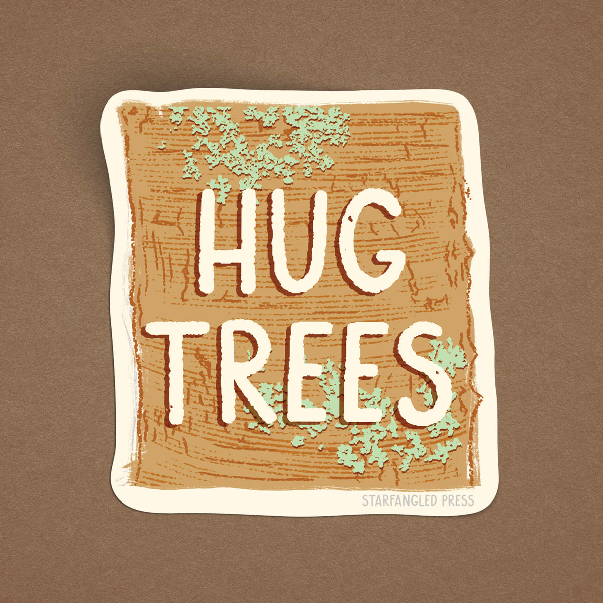 Hug Trees Sticker