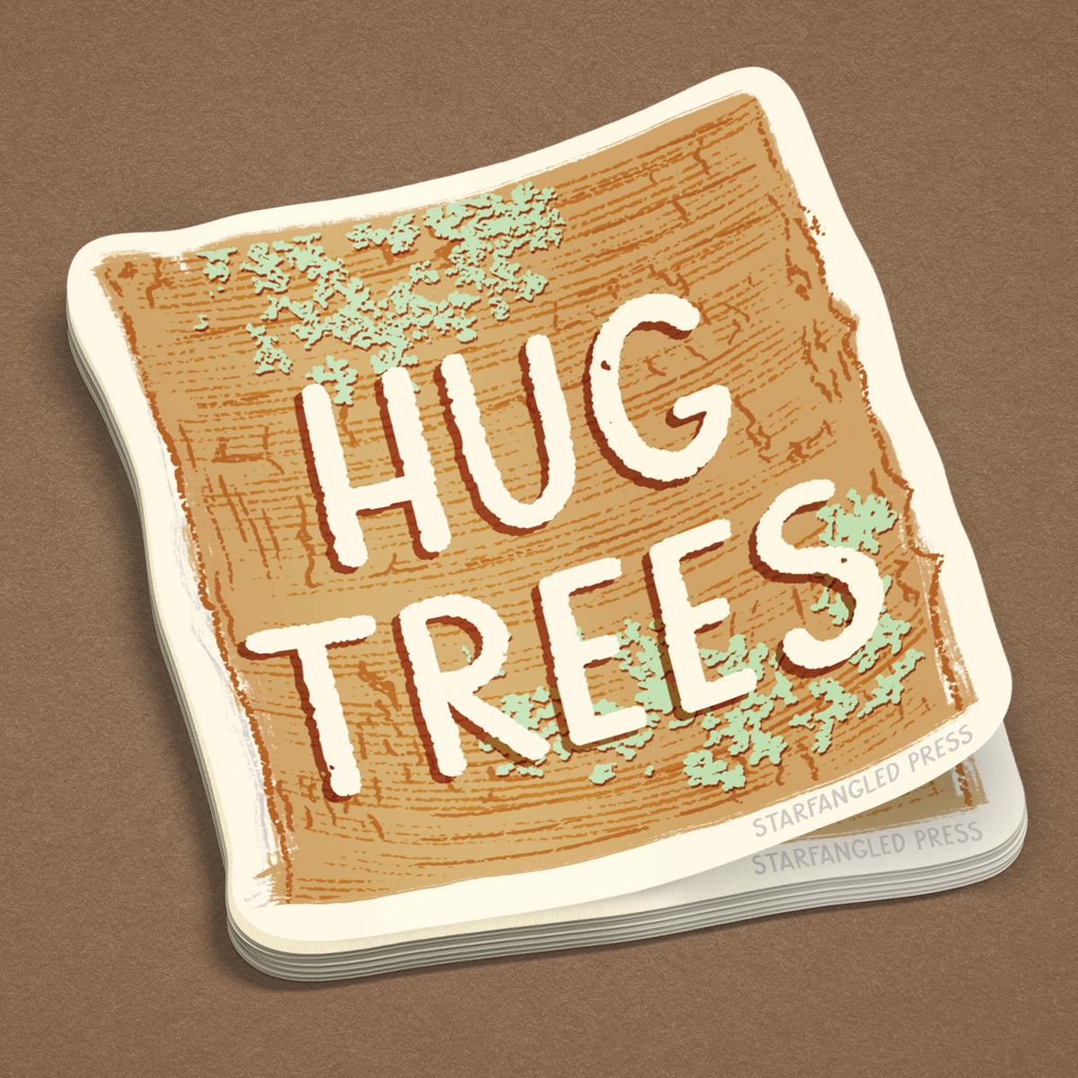 Hug Trees Sticker