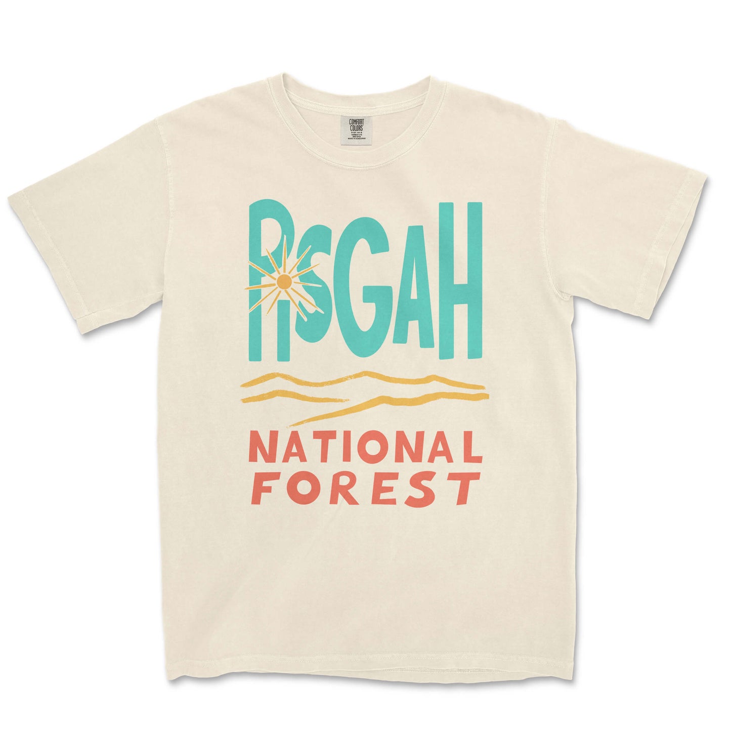 Pisgah National Forest Sunshine Crew Neck T-shirt