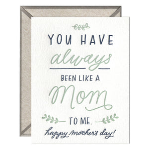 Like a Mom Mother's Day Card