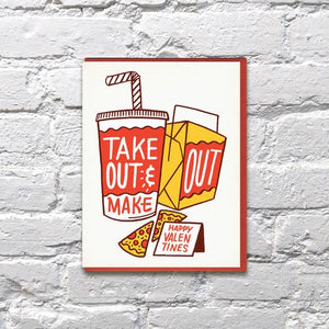 Take Out Valentine's Card