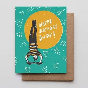Skater Dude Birthday Cards