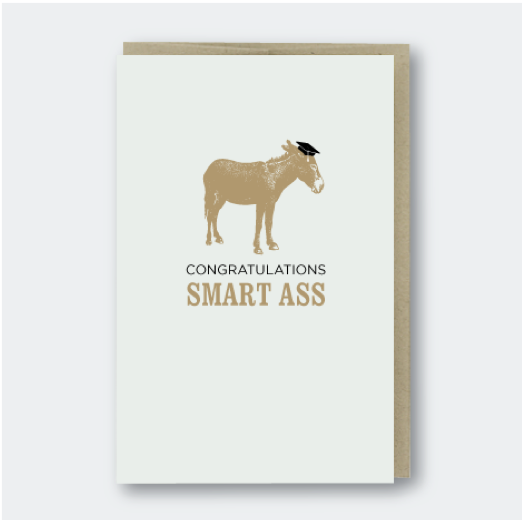 Congrats Smart Ass Card