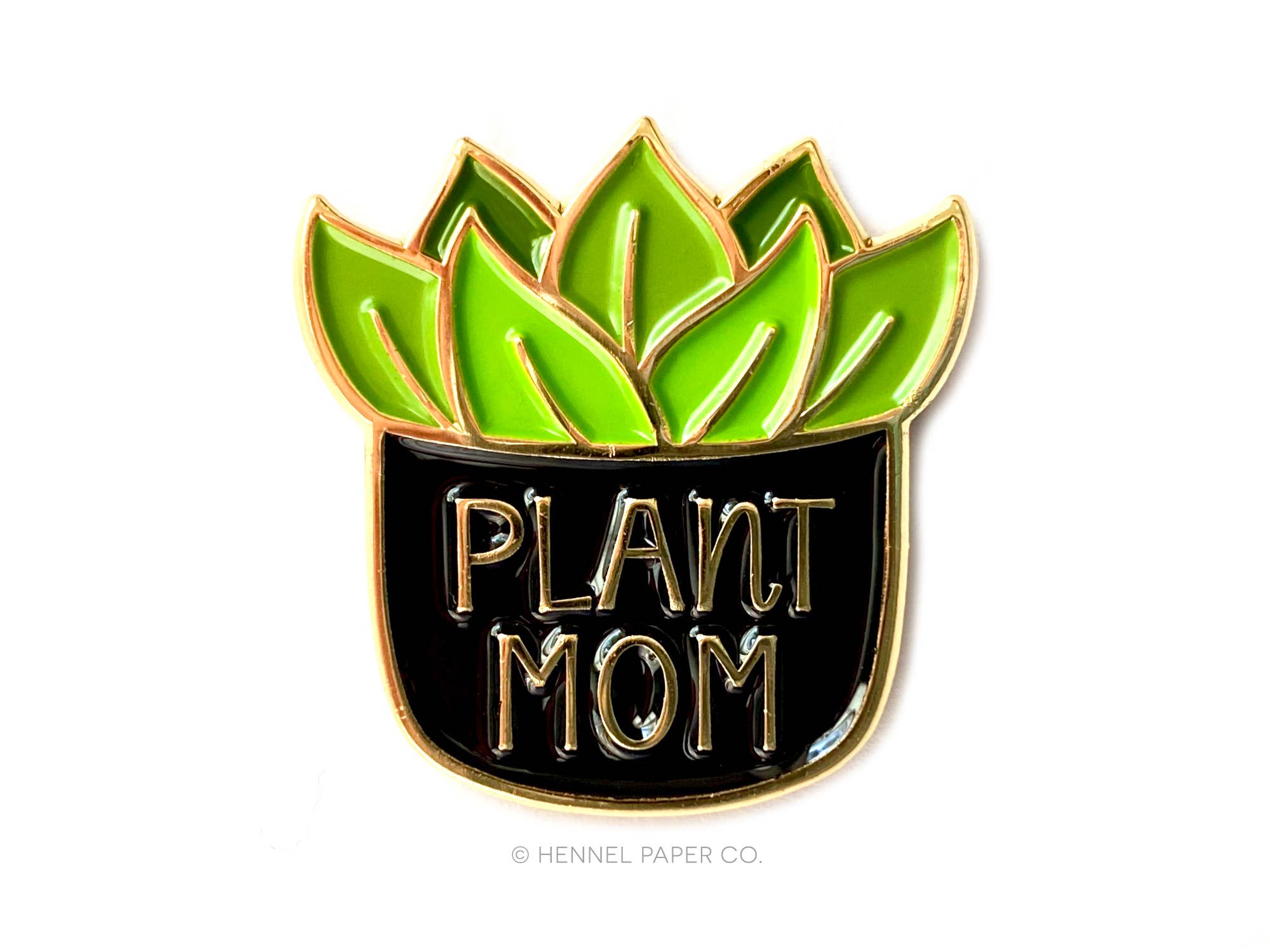 Plant Mom Enamel Pin