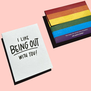 Out with You  Card