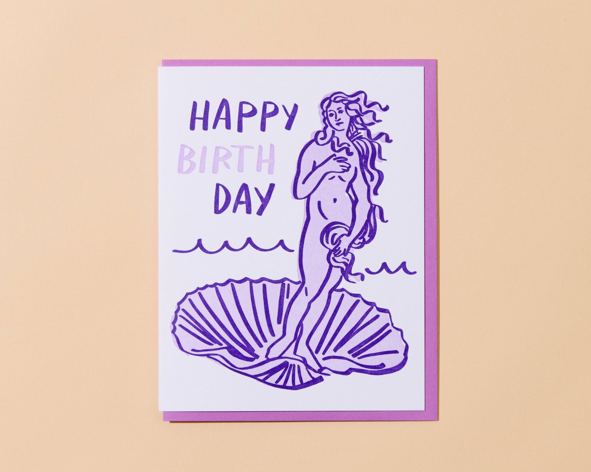 Birth (of Venus) Day Card
