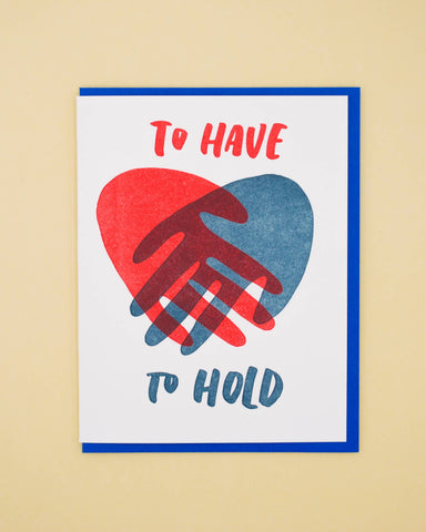 Hold Hands Card