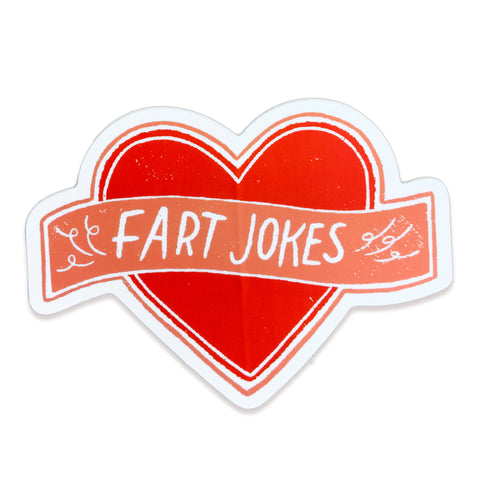 Fart Jokes Sticker