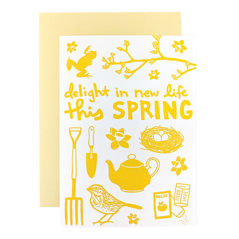 Delight In New Life Card