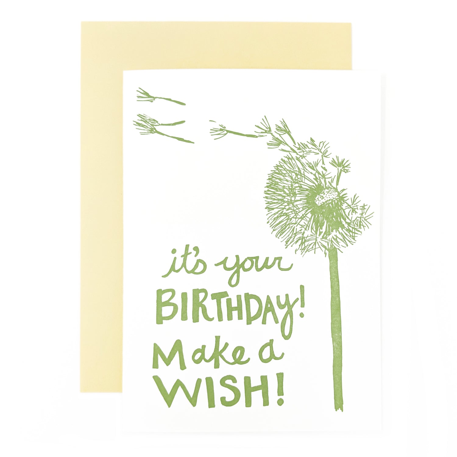 Dandelion Wish Birthday Card