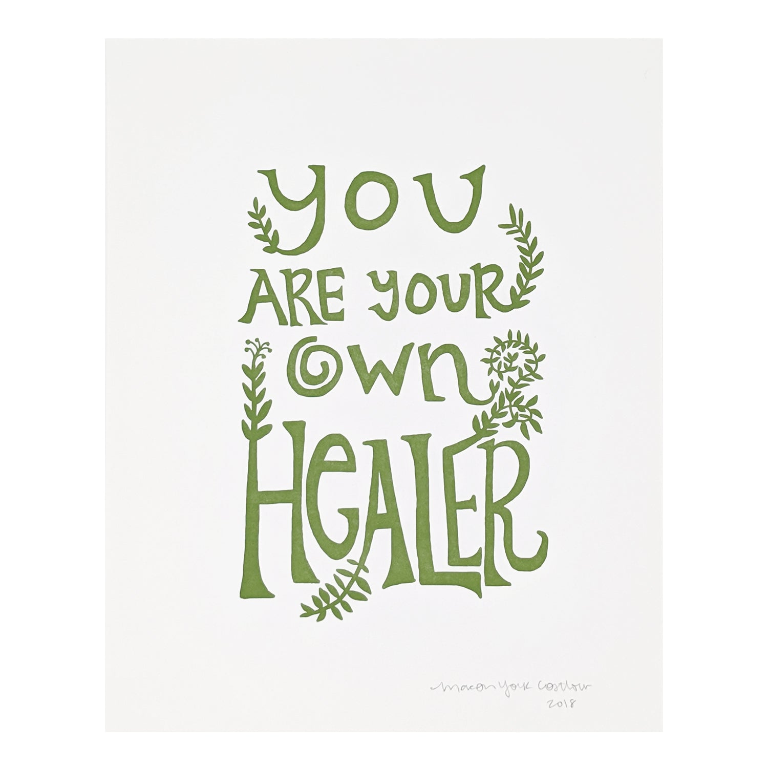 You Are Your Own Healer