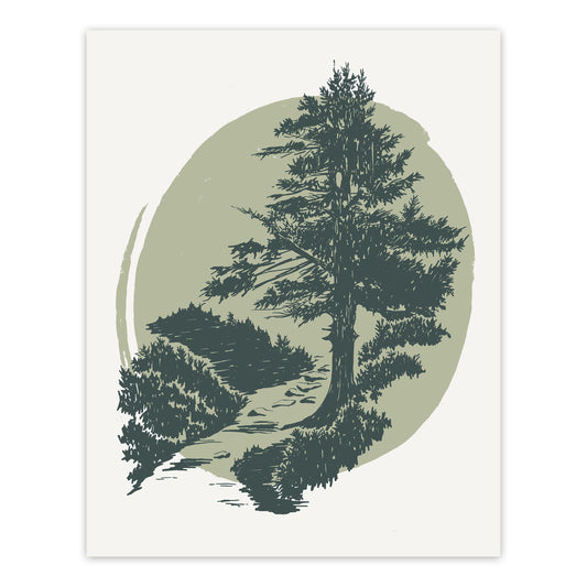 Black Balsam Screenprint
