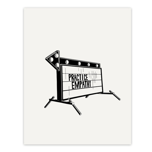 Practice Empathy Screenprint