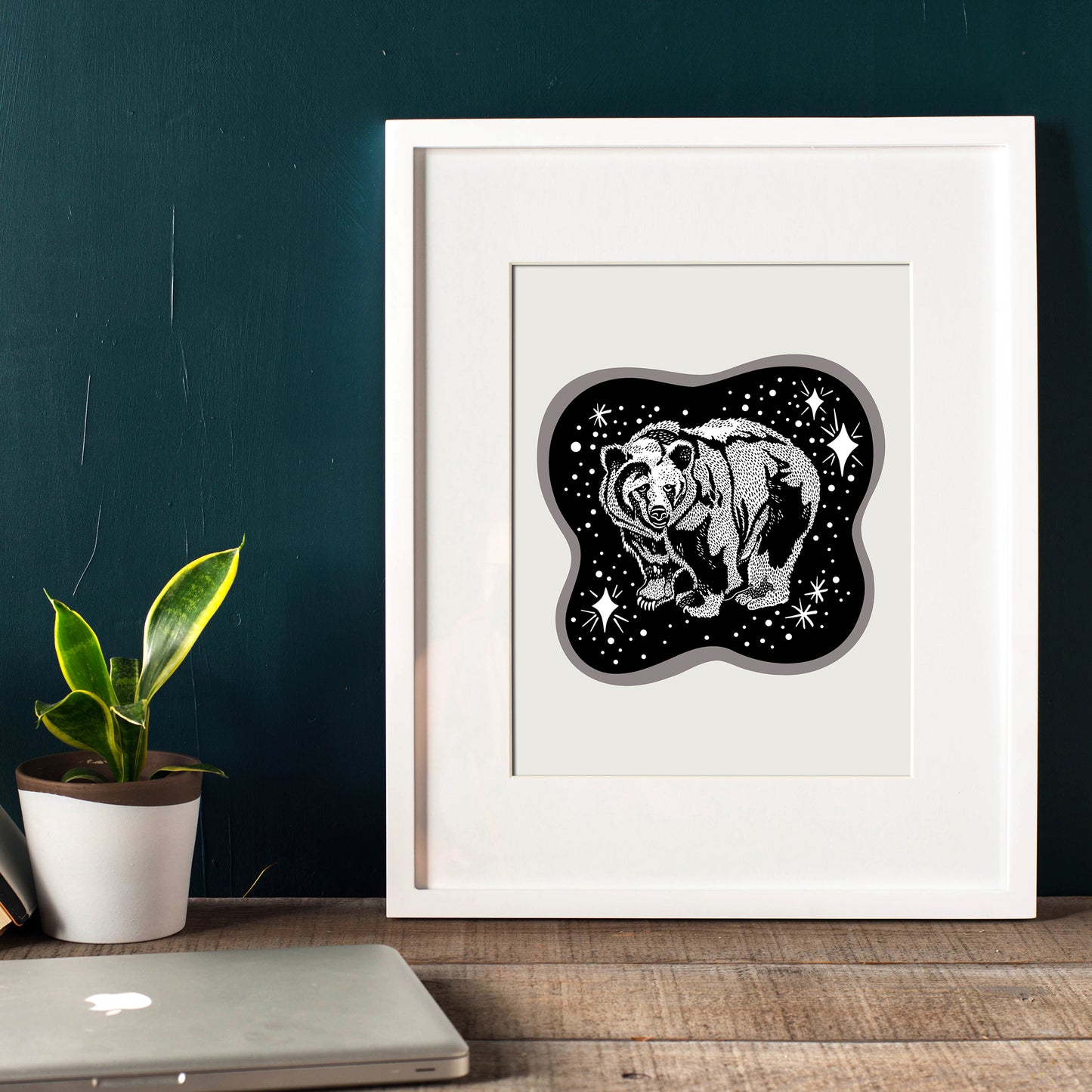Cosmic Bear Screenprint