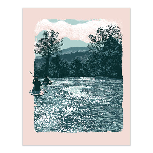 The River Limited Edition Screenprint