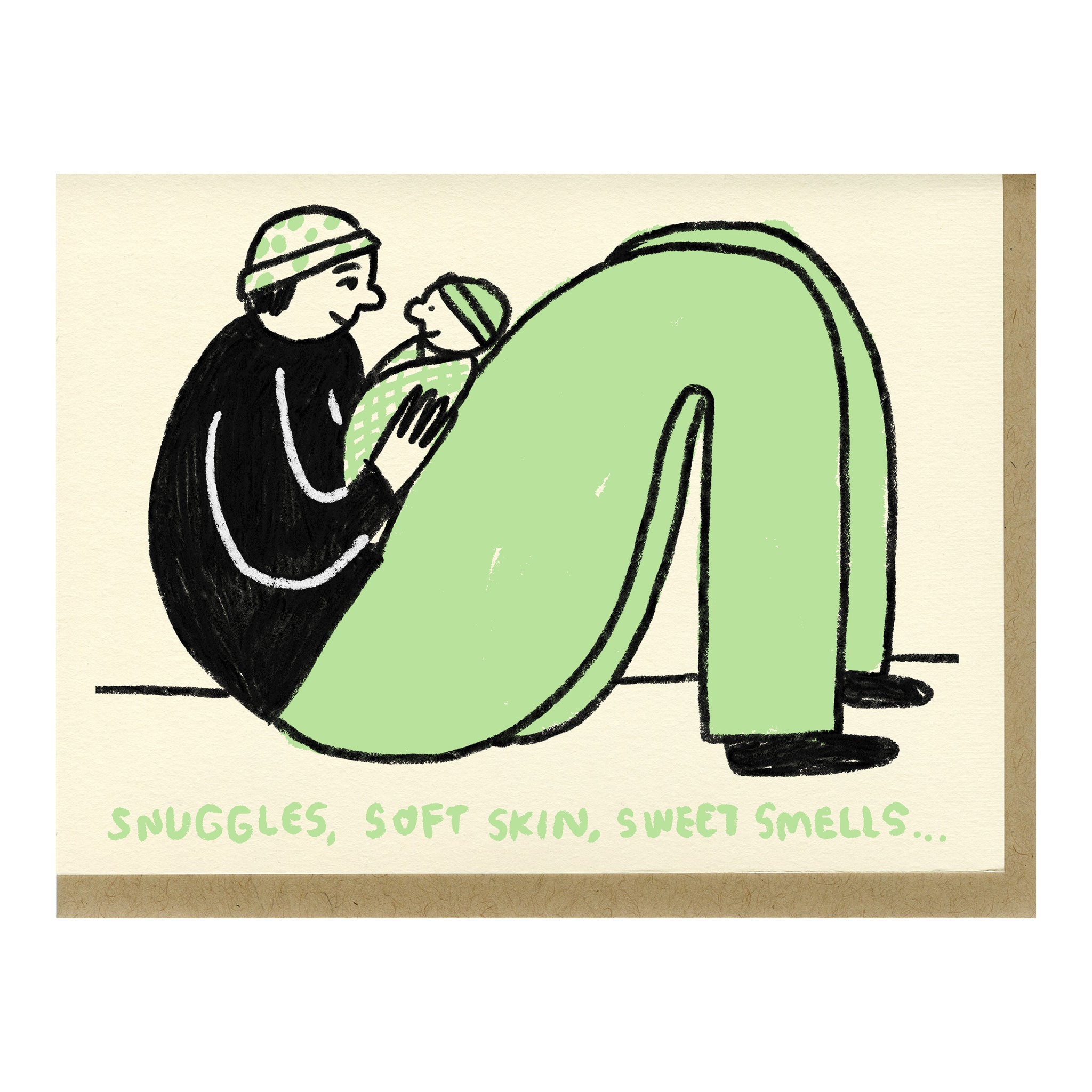 Snuggles Baby Card