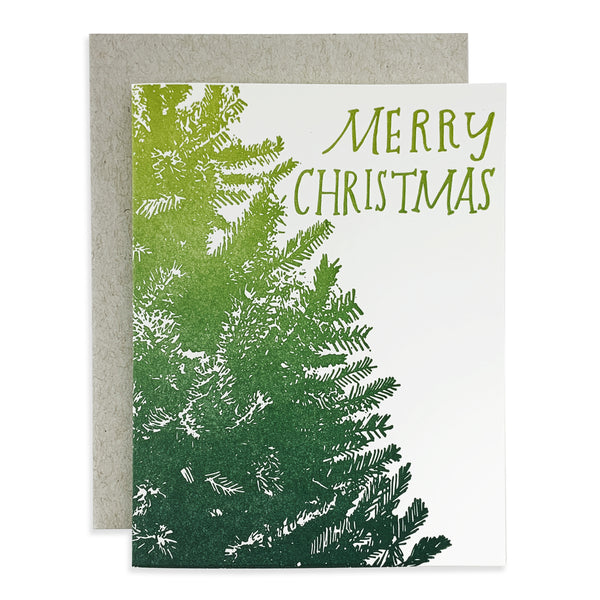 Merry Christmas Tree Card
