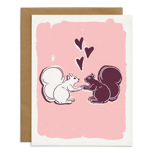 Squirrel Love Card